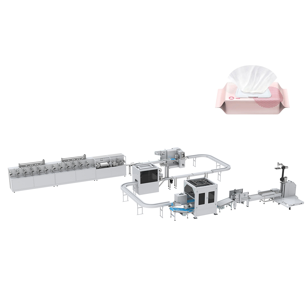 Full Automatic Wet Wipe Production Line ZXJ Machinery Wet Wipes Machine
