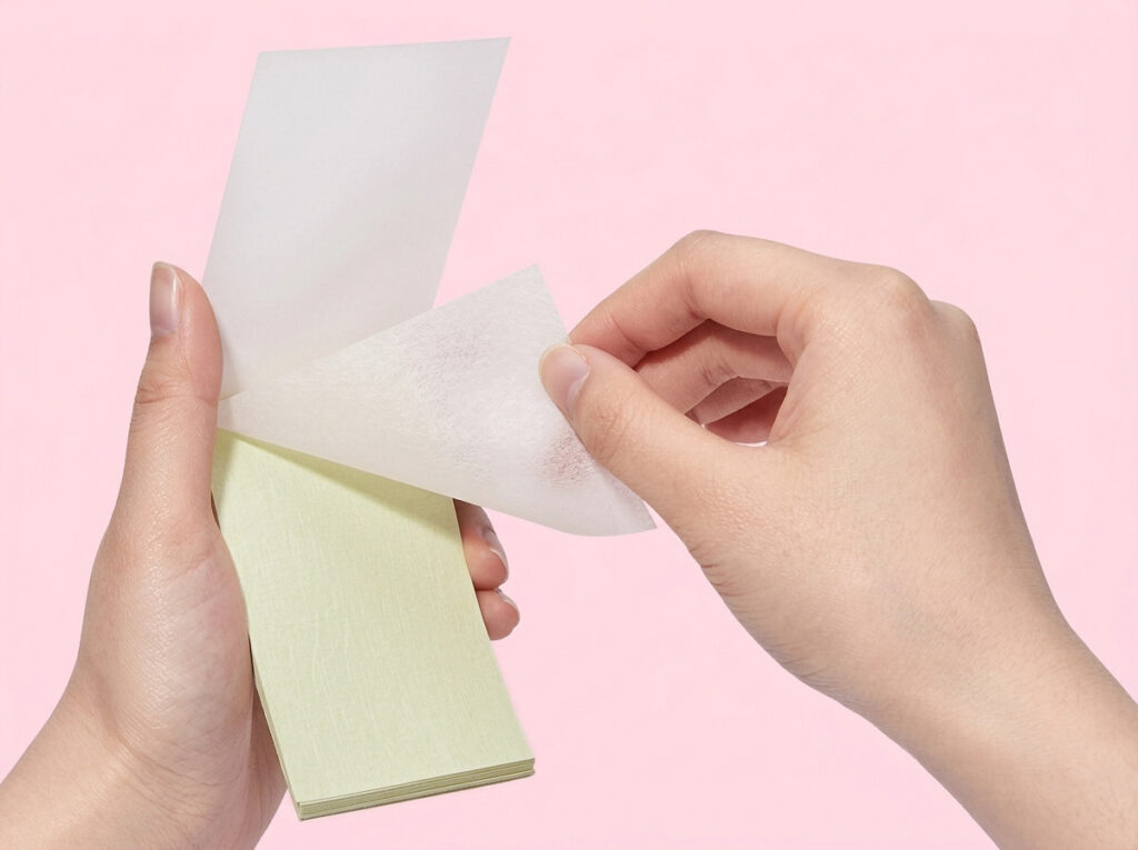 Oil Blotting Paper Notebook type