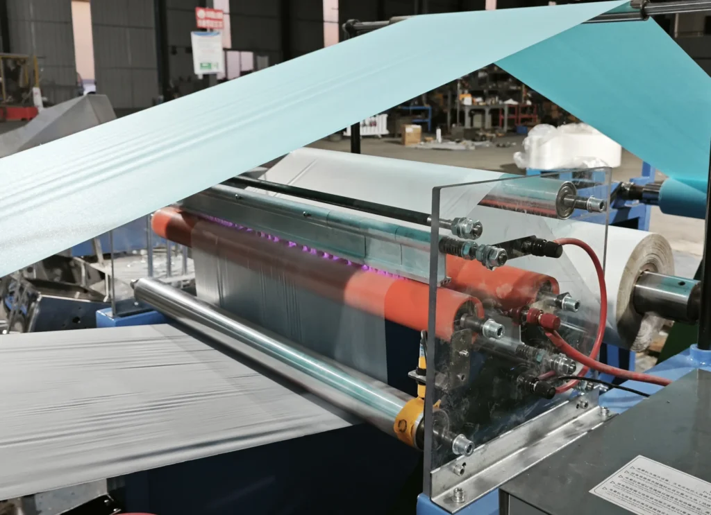 ZXJ Machinery Dental bibs making machine Corona Treatment