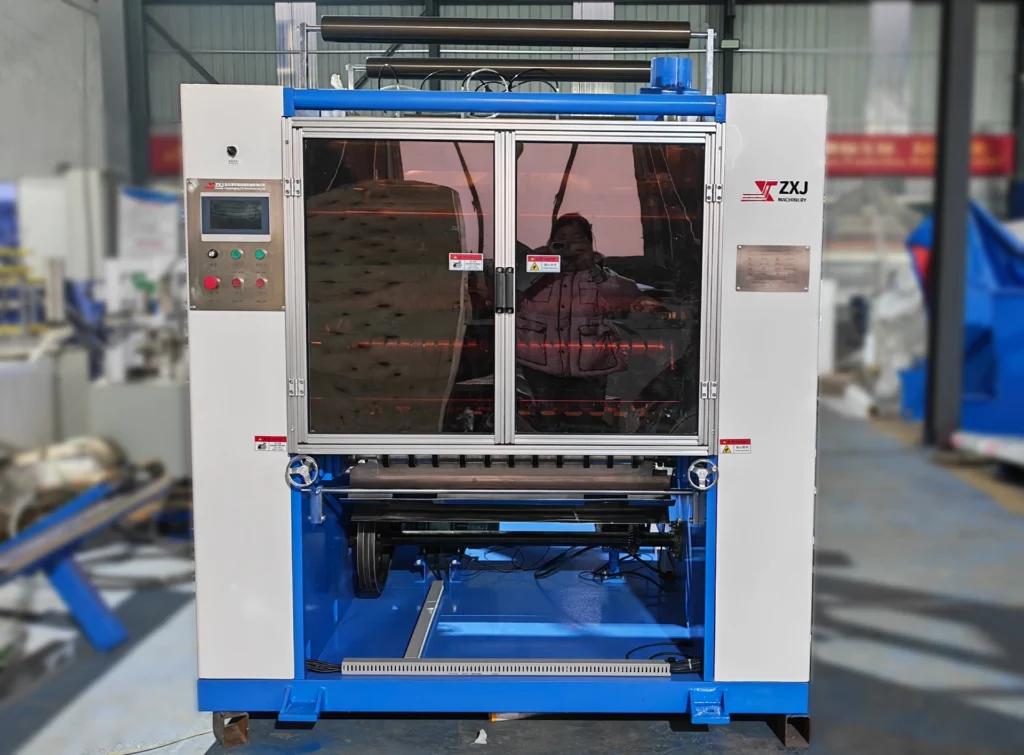 wax paper folding machine shipping to India -zxj machinery