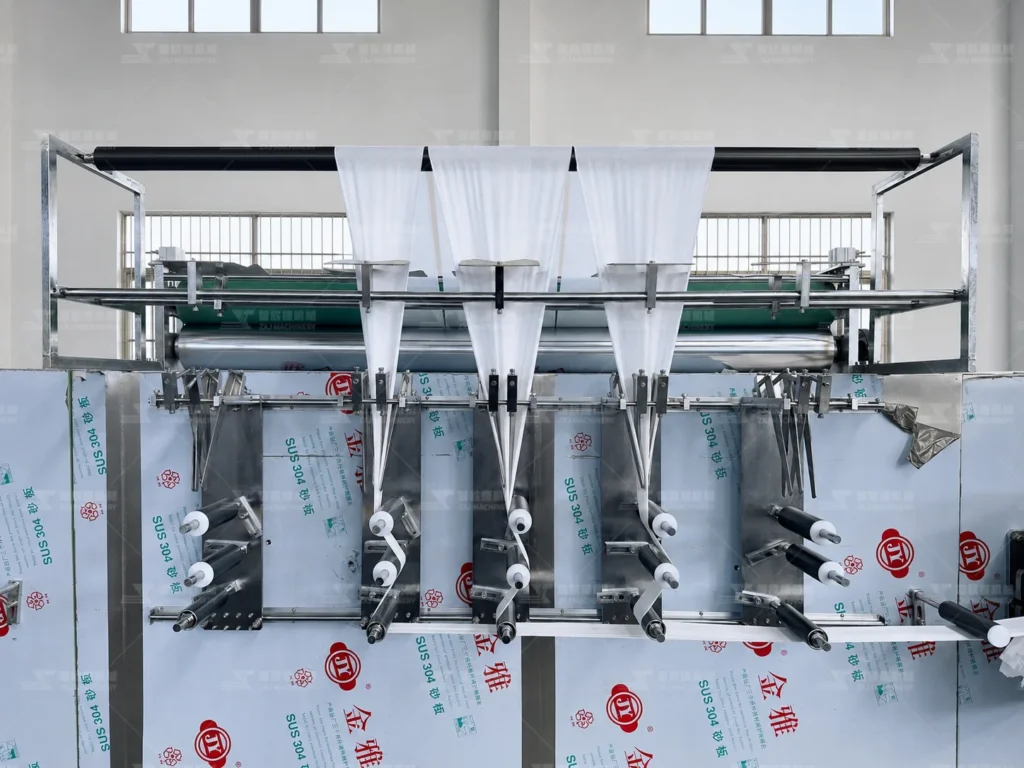 high-speed wet wipes making machine folding part -ZXJ Machinery