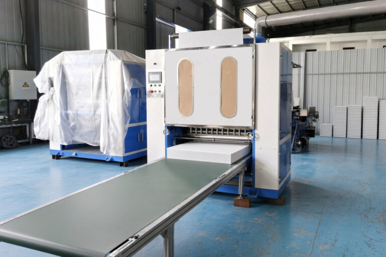 YHZY series perm paper folding machine in operation for a buyer's guide on how to choose a machine