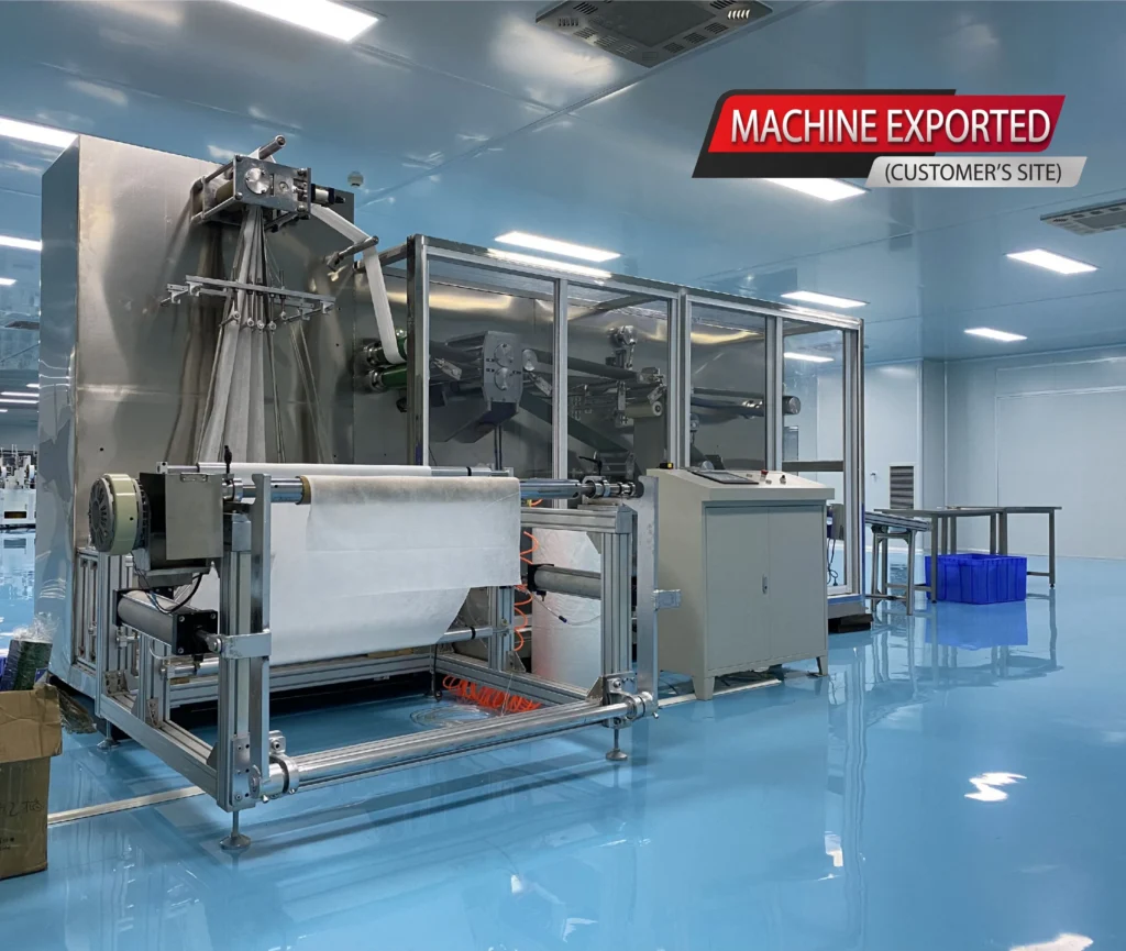 ZXJ Machinery surgical drape machine EXPORTED (CUSTOMER'S SITE) 2
