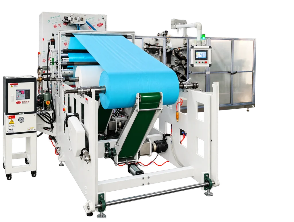 Automated disposable medical bed sheet folding machine YWJ-WS-CZ by ZXJ Machinery