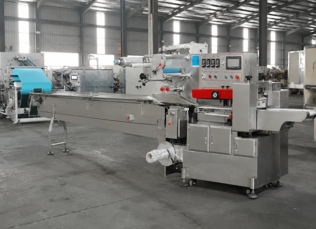 pillow-style back-seal packaging machine made by ZXJ Machinery